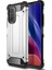 Xiaomi Redmi K40 Kılıf Htstore Zore Crash Silikon-Gri 1