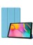 Apple iPad 10.2 (8.nesil) Htstore Zore Smart Cover Standlı 1-1 Kılıf-Mavi 1
