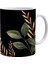 Black Flower Mousepad ve Kupa Hediye Seti 3