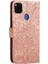 Xiaomi Redmi 9C Deri Kılıf Gül Altın (Yurt Dışından) 4
