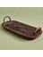 Bavola Kulplu Büyük Tepsi Oval (46,5X20,5X11 Cm) 2