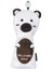 Golf Kulübü Kafa Kapak Brown Bear Pu Deri Sürücü Hibrid Fairway Kapak Fw (Yurt Dışından) 2