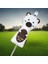 Golf Kulübü Kafa Kapak Brown Bear Pu Deri Sürücü Hibrid Fairway Kapak Fw (Yurt Dışından) 3