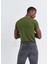 Bd Straight Slim-Fit Likralı Tişört Haki 2