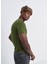 Bd Straight Slim-Fit Likralı Tişört Haki 5