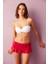 Br Bordo Basic Skirtkini Bikini Altı 1