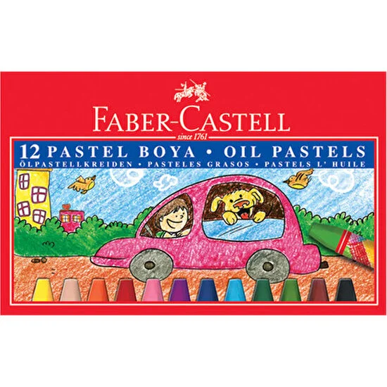 Faber-Castell Faber-Castel Karton 12' Li Pastel Boya