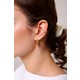 Aurrari 2'li Gold Renk Kuzey Yıldızı Earcuff