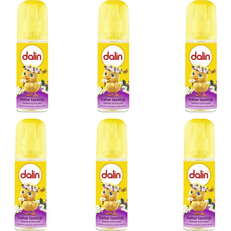 Dalin Bahar Temizliği Sprey Kolanya 6'lı Avantaj Paketi