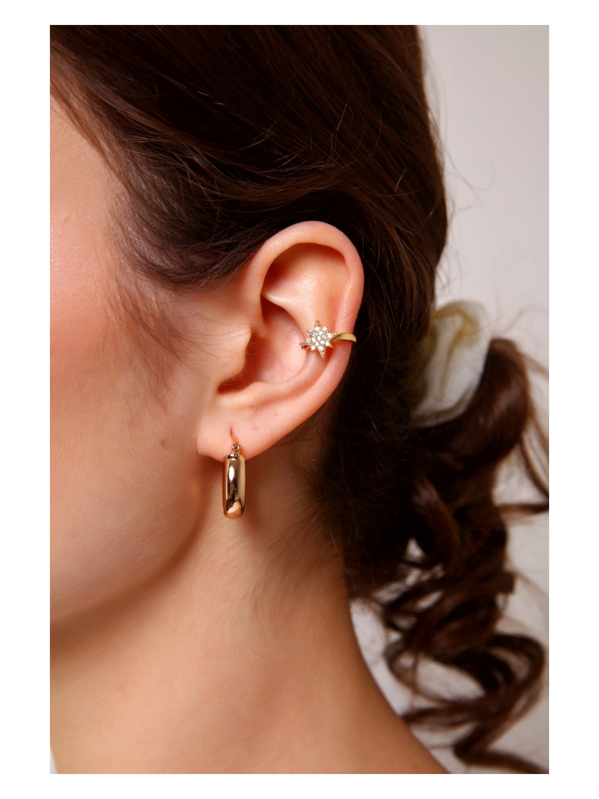 Aurrari Kadın Kuzey Yıldızı Earcuff