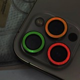 Eiroo Apple iPhone 13 Pro Max Neon Yeşil Kamera Lens Koruyucu