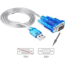 USB RS232 Çevirici Kablo USB - Seri RS232 Db9