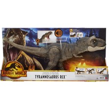 Jurassic World: Dominion Güçlü Isırıklar Tyrannosaurus Rex Dinozor Aksiyon Figürü Hdy55