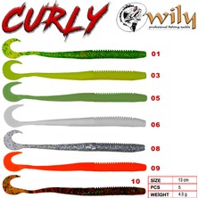 Wily Curly Silikon Yem 13 cm 4.5 gr