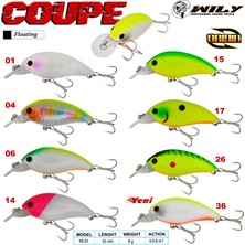 Wily Coupe 5,3 cm Maket Balık 8 gr (0-0.8m)