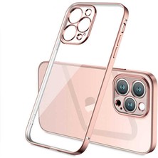 Desingshop Iphone 13 Pro Max Uyumlu Kılıf Şeffaf Berrak Kamera Korumalı Renkli Yumuşak