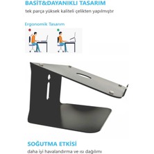 Laptop Standı Notebook Yükseltici Soğutucu Stand-Metal