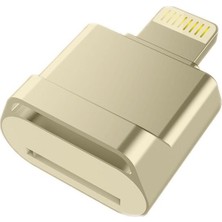 Streak iPhone Lightning Micro Sd Tf Hafıza Kart Okuyucu Mini Otg Adaptör