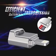 Streak iPhone Lightning Micro Sd Tf Hafıza Kart Okuyucu Mini Otg Adaptör