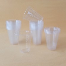 Lindera Plastik Bardak Şeffaf 180 cc 300'LÜ