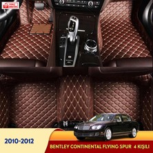 MİREN Bentley Continental Flying Spur 2010-2012 4 kişili Uyumlu 5d Havuzlu Suni Deri OTO PASPAS