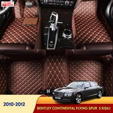 MİREN Bentley Continental Flying Spur 2010-2012 5 kişili Uyumlu 5d Havuzlu Suni Deri OTO PASPAS