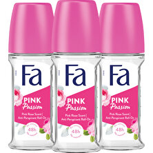 Fa Pink Passion Roll-On X 3 Adet