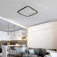 voxlamp lighting solutions Plafonia Transparent 40 x 40 Cm Tavan Tipi LED Avize