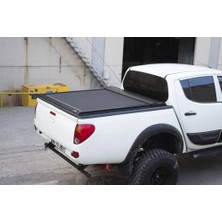 Omsa Mitsubishi L200 Omback Sürgülü Bagaj Kapama Düz Kasa Siyah 2006-2015 Arası