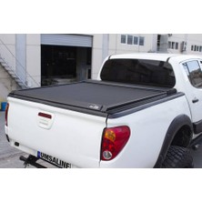 Omsa Mitsubishi L200 Omback Sürgülü Bagaj Kapama Düz Kasa Siyah 2006-2015 Arası