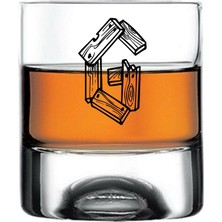 Paşabahçe G Harfi Yazılı Holiday Viski Bardağı