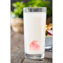 Paşabahçe Açık Pembe Sulu Boya Desenli Rakı Bardağı 2 Adet