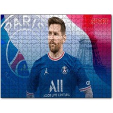 Cakapuzzle Messi Psg Görseli 120 Parça Puzzle Yapboz Mdf (Ahşap)