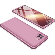 HTStore Oppo Reno 4 Lite Kılıf Htstore Zore Ays Kapak-Rose Gold