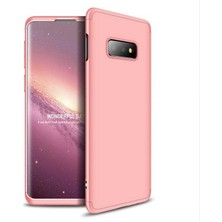 HTStore Galaxy S10E Kılıf Htstore Zore Ays Kapak-Rose Gold
