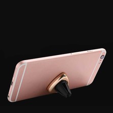 HTStore Htstore Zore Magnetic Air Vent Araç Telefon Tutucu Turuncu Vakumlu