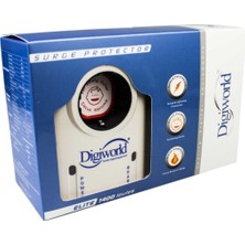 Digiworld Elite Akım Korumalı Priz Tekli 250V