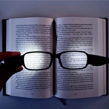 Qosrix LED Işıklı Gözlük Kitap Okuma Camsız Çerçeve