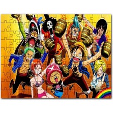 Cakapuzzle One Piece Takım Görseli 120 Parça Puzzle Yapboz Mdf (Ahşap)