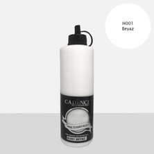 Cadence H001 Beyaz Hybrid Multisurfaces Akrilik Boya Tüm Yüzeyler İçin 500 ml