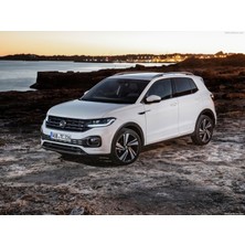 BSG Vw T-Cross 2019-2022 Sol Ön Kapı Cam Düğmesi Takımı Tuşları Krom Uçlu Kırmızı Işık 5G0959857G