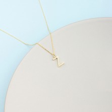 Miavi Silver 925 Ayar Gümüş Z Harf Kolye