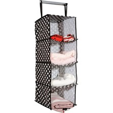 Seryat Dolap Düzenleyici Raf 4 Bölmeli 75X24X29 cm
