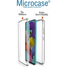 Microcase Samsung Galaxy S21 Plus 360 Tpu Serisi Ön Arka Full Cover Şeffaf Kılıf