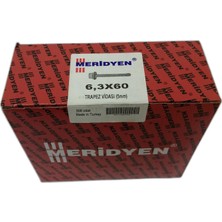Meridyen 6.3 x 60 Trapez  Çatı Vidası (Kutu 200 Adet )