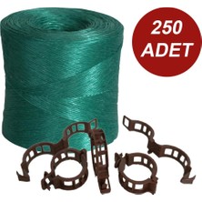 Sera Trend Sera Ipi Ve Bitki Klipsi Fide Bağlama Ipi 250 Adet Her Bitkiyle Uyumlu Bitki Klipsi