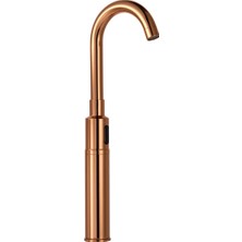 Fontana FS-9203 Fotoselli Yüksek Lavabo Bataryası Rose Gold