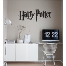 Leylaser Harry Potter Mdf Dekoratif Duvar Süsü Duvar Yazısı 40 x 80 cm