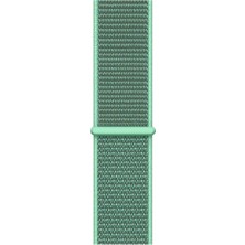 Mi7a Apple Watch Seri 7 6 5 4 3 2 Se 42MM /44MM /45MM Uyumlu Spor Loop Dokuma Hasır Kordon