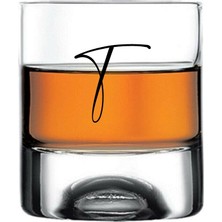 Paşabahçe T Harfi Yazılı Paşabahçe Holiday Viski Bardağı